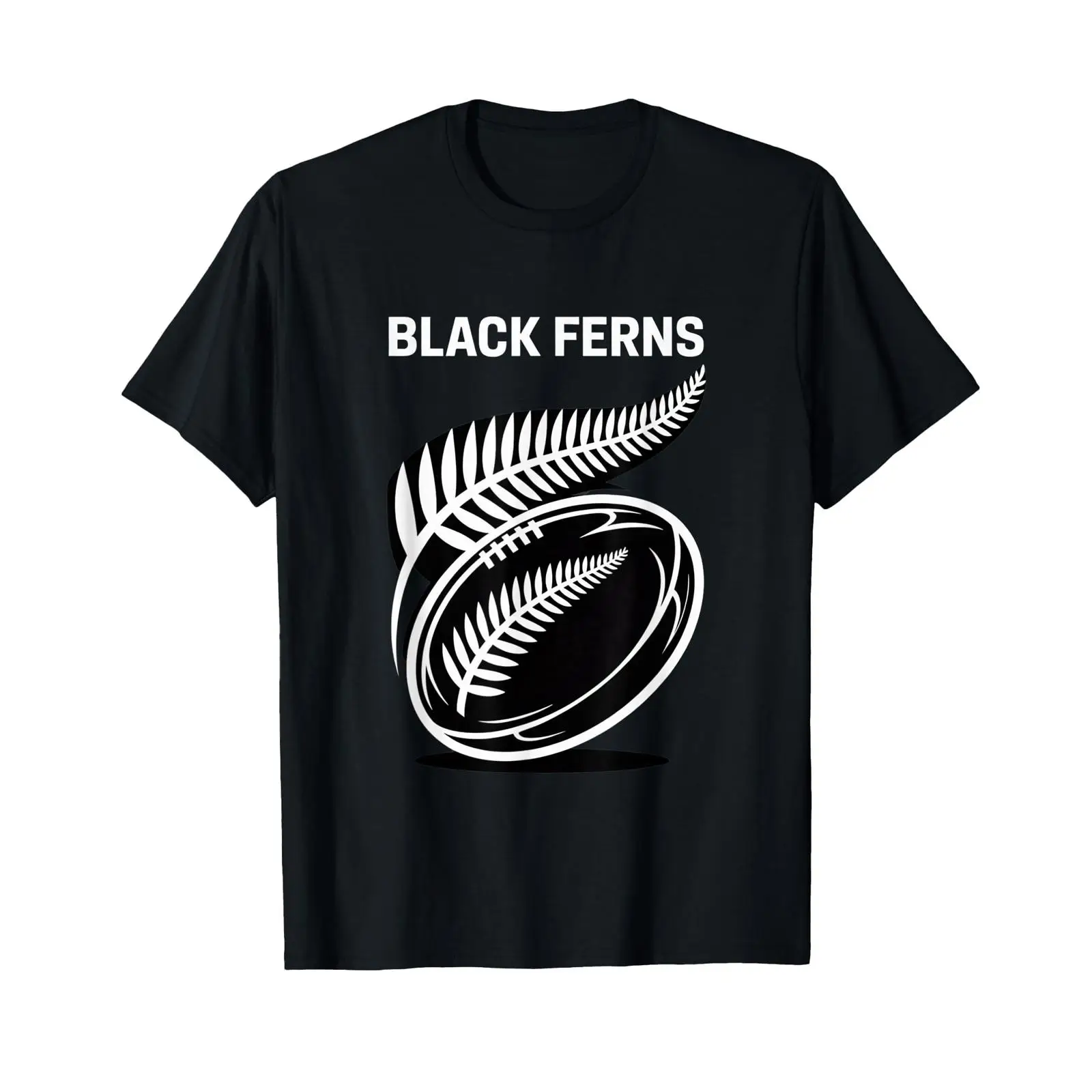 Women'S Fashion Rugby Top - Nieuw-Zeeland Rugby Womens Black Ferns Heren