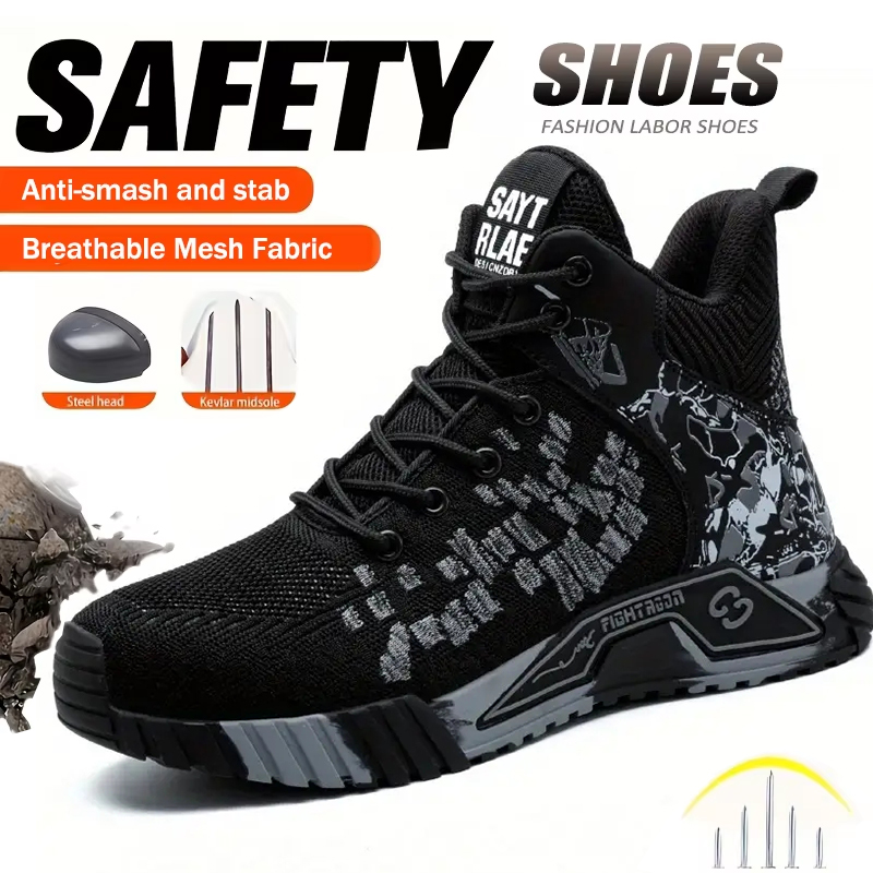 Women'S Fashion Hats - Slijtvaste, duurzame werkschoenen met stalen neus