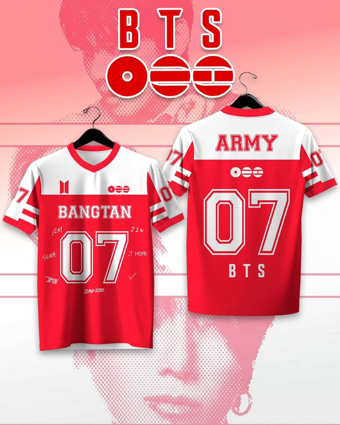 Women'S Fashion Rugby Top - BTS ARMY Nieuw Rugby Jersey KPOP
