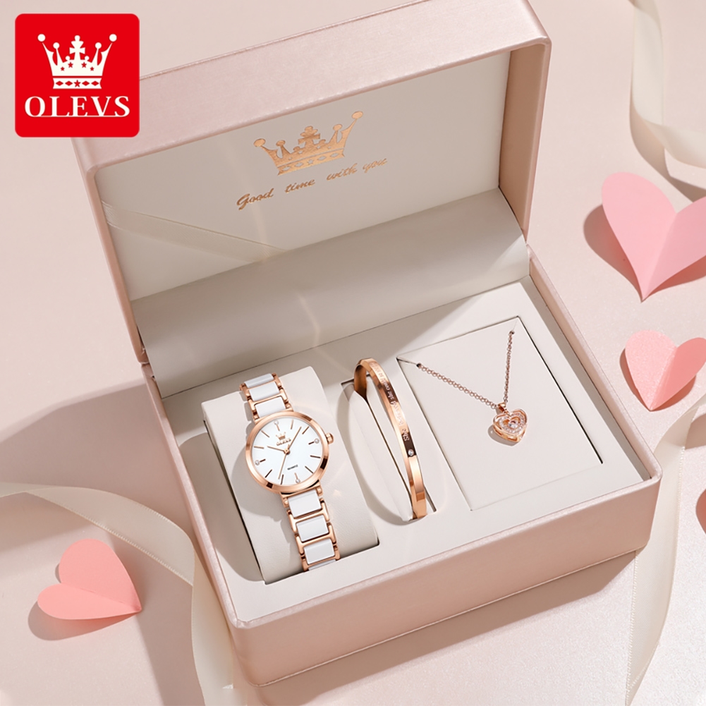 Fashion Women Watch - OLEVS Dameshorloge 5877 Luxe Elegant Quartz
