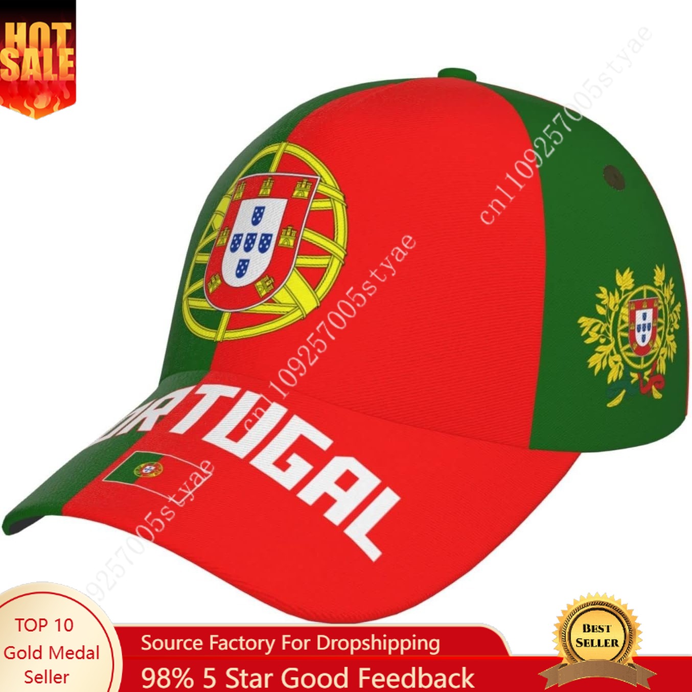 Women'S Fashion Portugal - Portugal Vlag Hoed Man Vrouw Baseball
