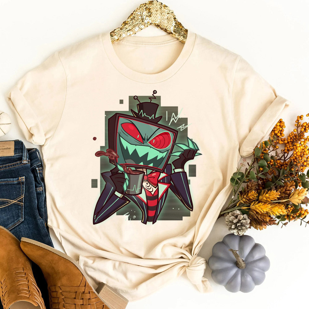 Hazbin Hotel t-shirt shoujo Ko - Women Fashion 80S recensie en prijs