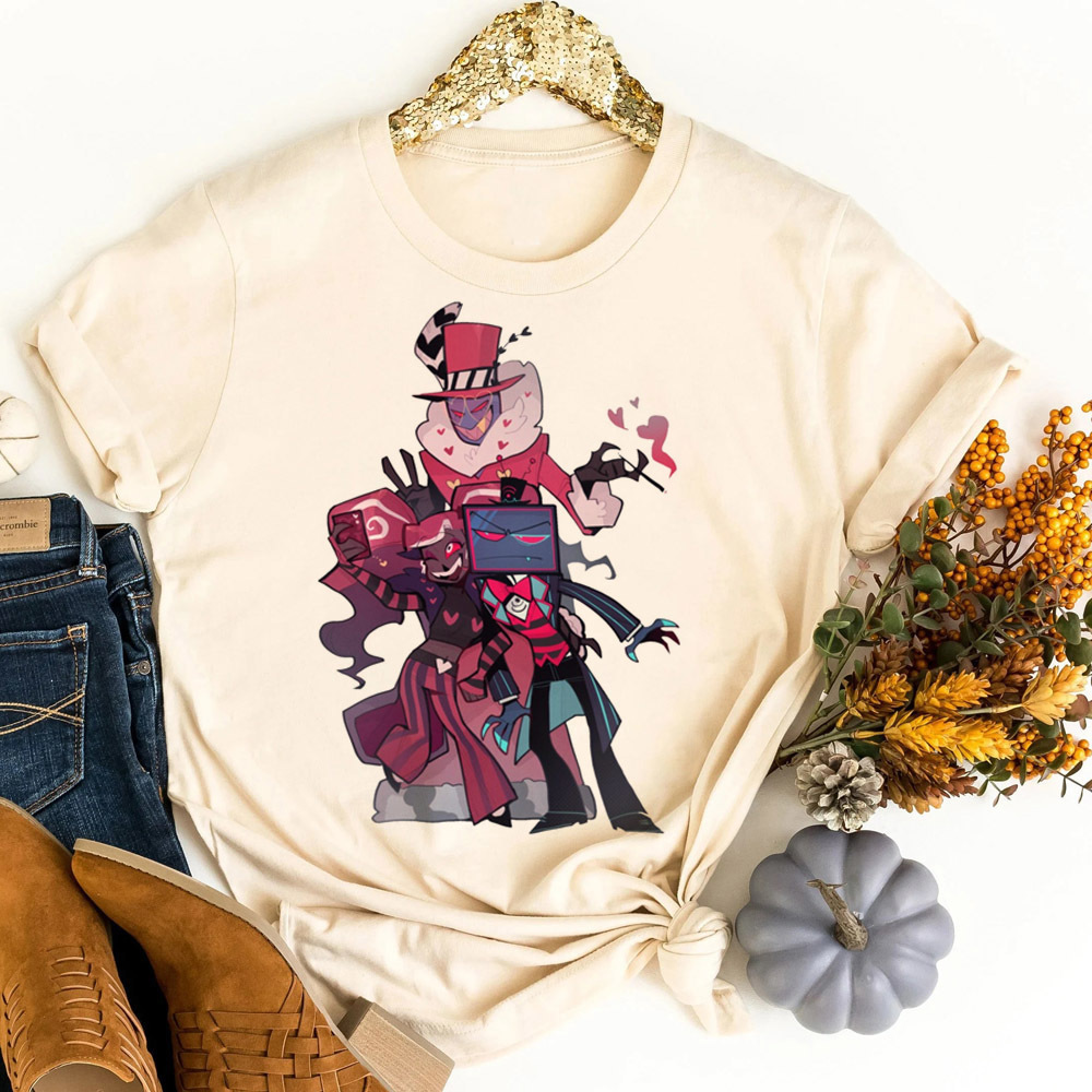 Hazbin Hotel t-shirt shoujo Ko - Women Fashion 80S recensie en prijs