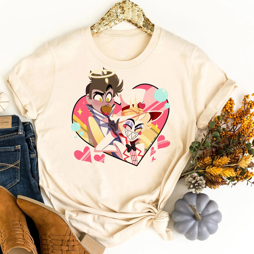 Hazbin Hotel t-shirt shoujo Ko - Women Fashion 80S recensie en prijs