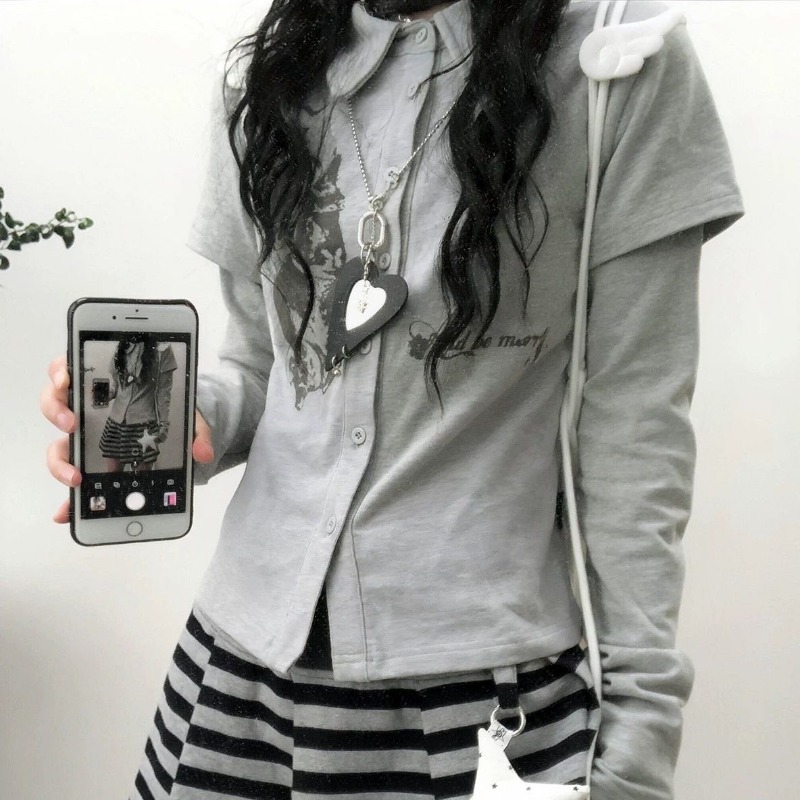 Kimotimo Y2k Vintage Konijnenp - Women'S Fashion Tops recensie en prijs