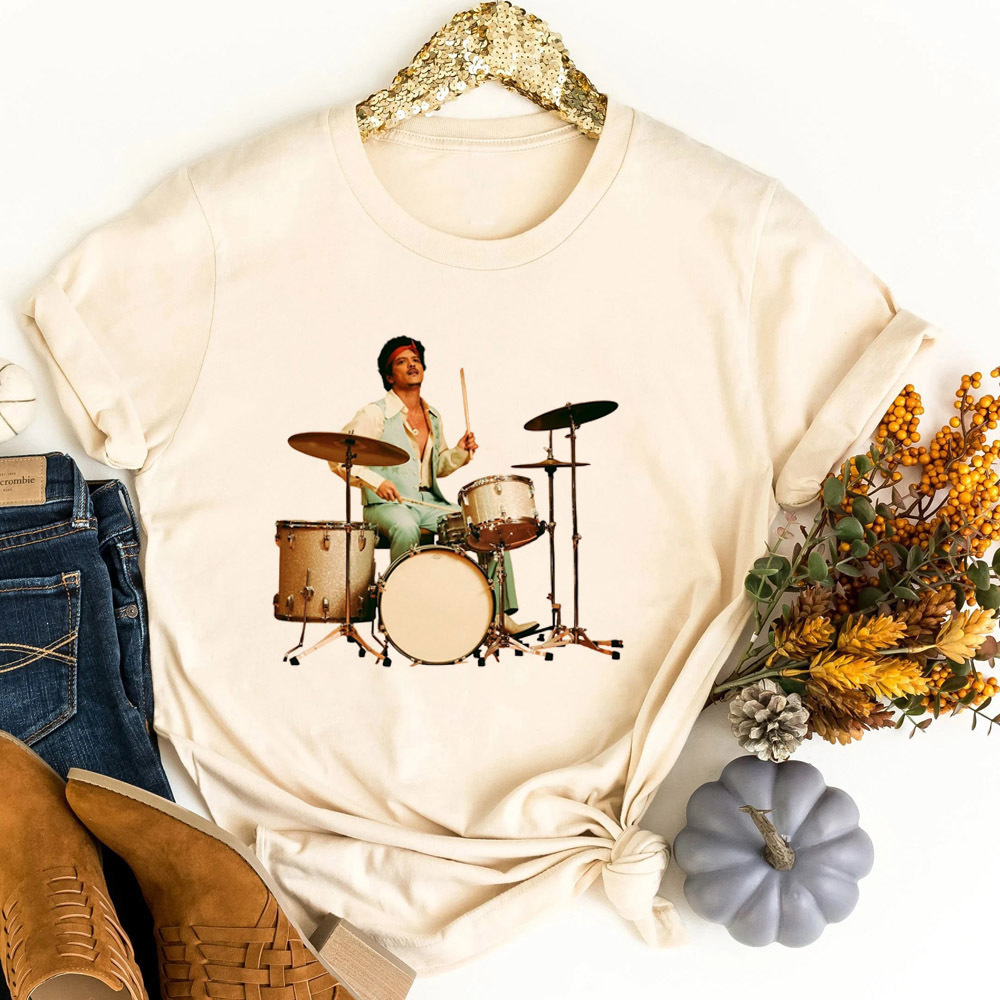 Bruno Mars shirt dames gothic  - Women Fashion 80S recensie en prijs