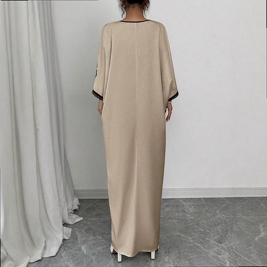 Maxi-jurk met V-hals en bloeme - Maxi Dress Boho recensie en prijs