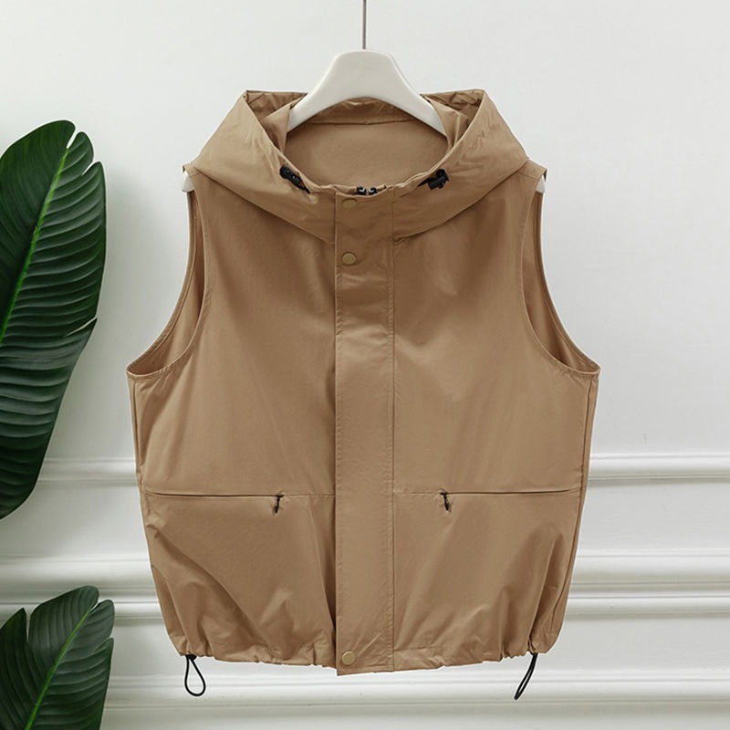 Dames lichtgrijs mouwloos util - Women'S Fashion Utility Vest recensie en prijs