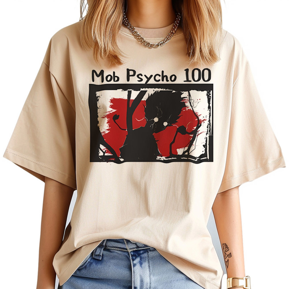 Mob Psycho 100 tshirt vrouwen  - Women Fashion 80S recensie en prijs
