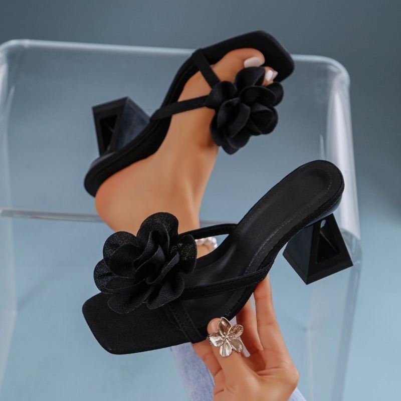 Womens 3D Bloem Decor Sandalen - Floral Summer Dress recensie en prijs